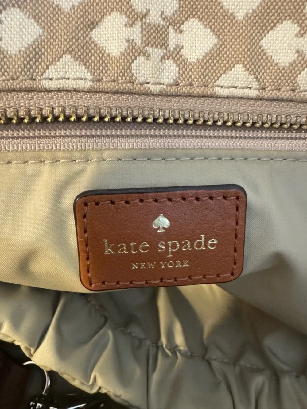 Kate Spade Stevie Diaper Bag Spade Flower Jacquard Tote